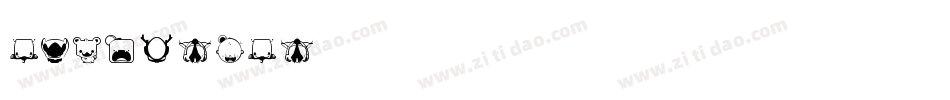 Pictoserie 7字体转换